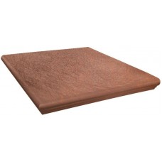 Cтупень фронтальная угловая 33x33 КЛИНКЕР SOLAR Brown Kapinos Corner Structure
